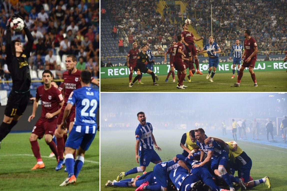 Pukla petarda: Željo u derbiju slavio 5:2