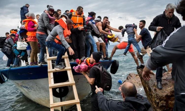 Operacija spašavanja migranata kod obale Samosa