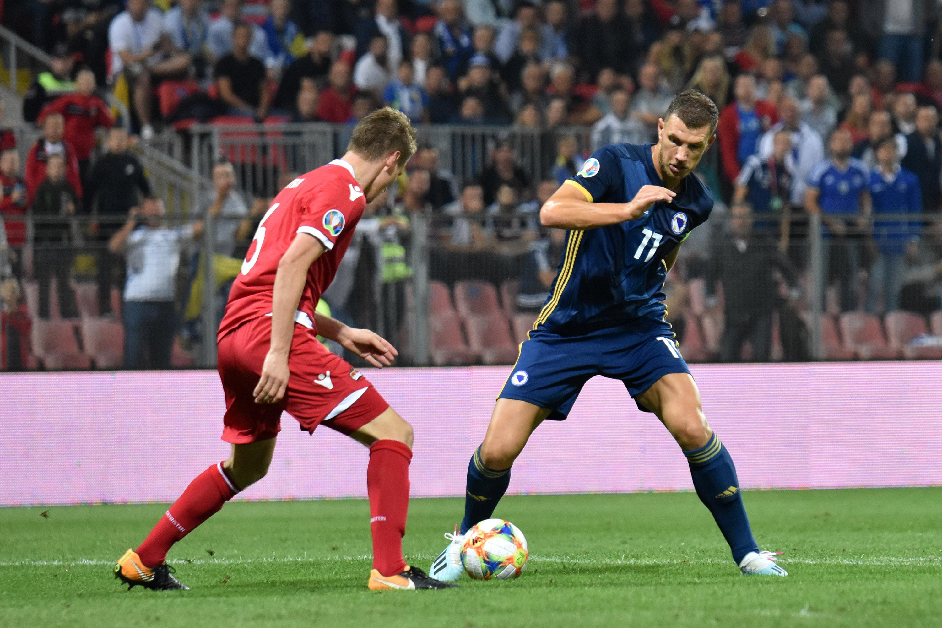 Novi rekord kapitena: Edin Džeko pogodio 57. put za nacionalni tim