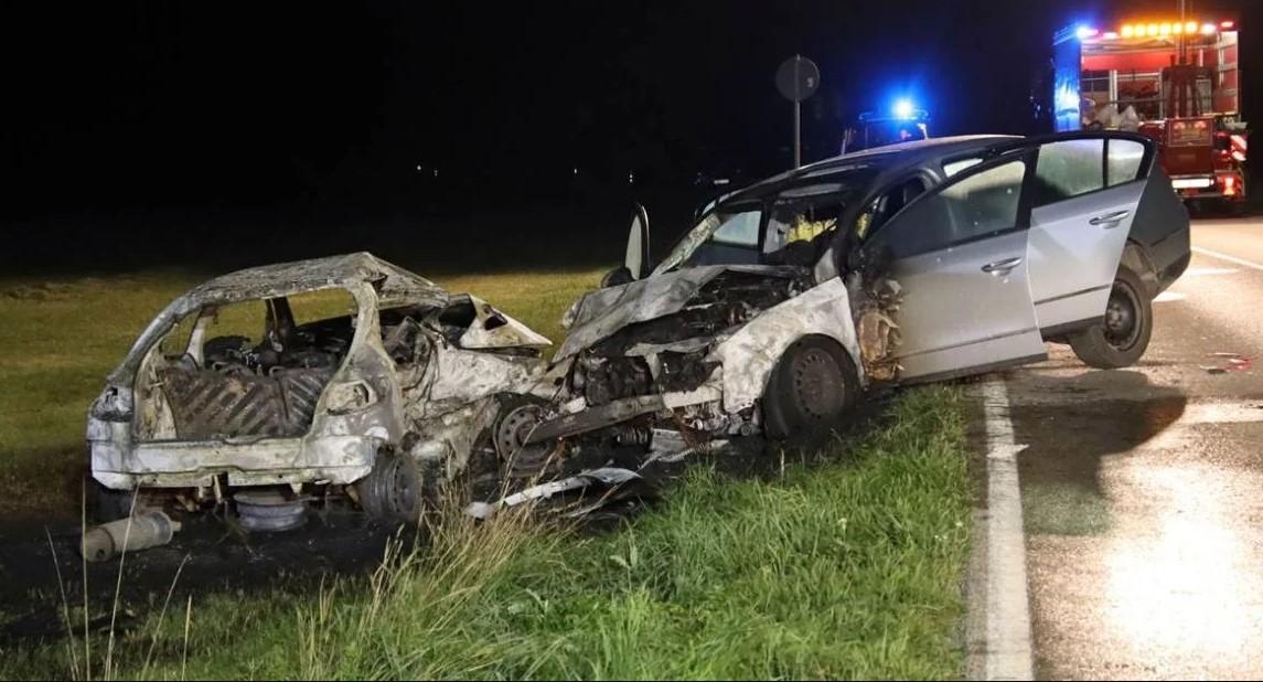 Stravična saobraćajna nesreća: Fudbaler izgorio u automobilu
