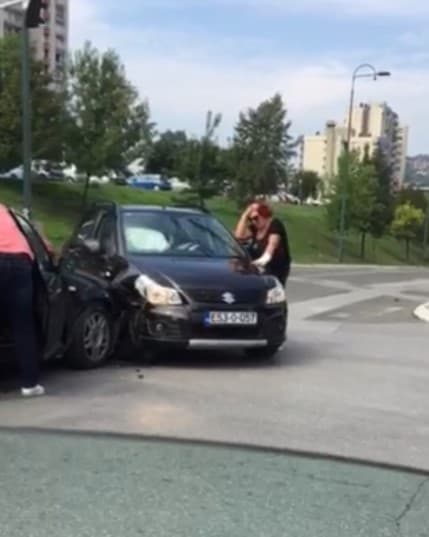Saobraćajna nesreća na Alipašinom Polju