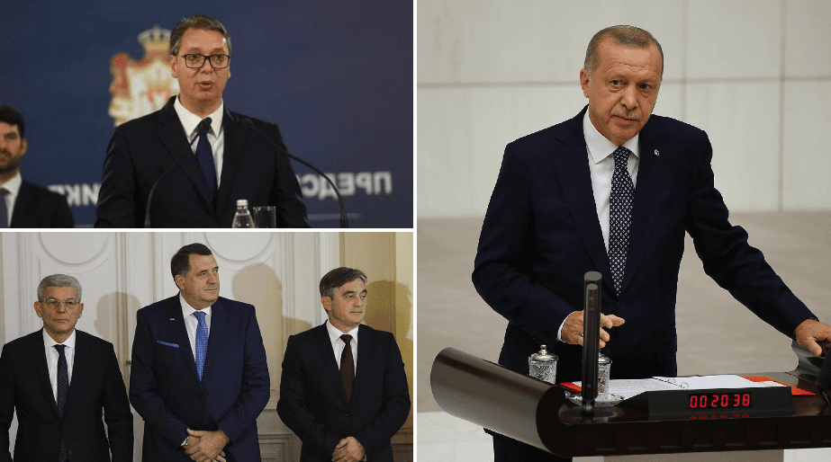 Erdoaan danas stiže u Beograd: Sutra trilateralni sastanak Srbije, Turske i BiH