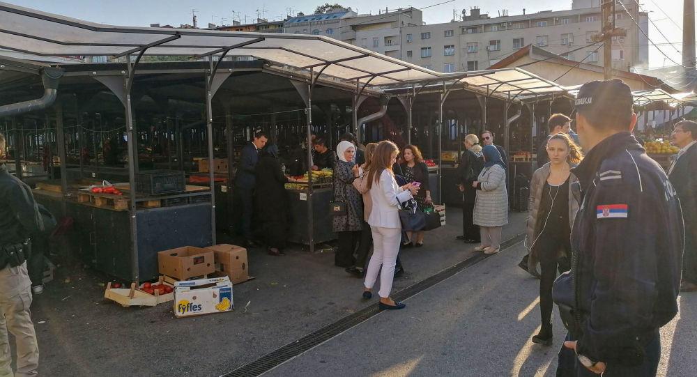 Erdoanova žena pazarila na beogradskoj pijaci