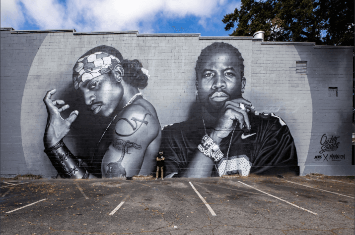 Rep dvojac Outkast dobio mural u rodnoj Atlanti