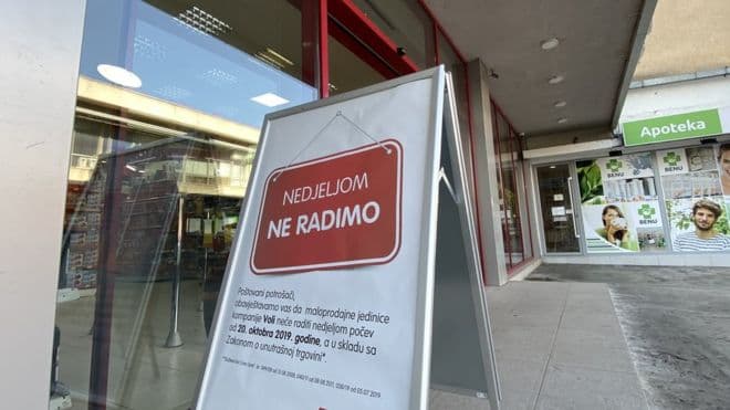 Crna Gora: Trgovci više neće raditi nedjeljom i praznicima - Avaz