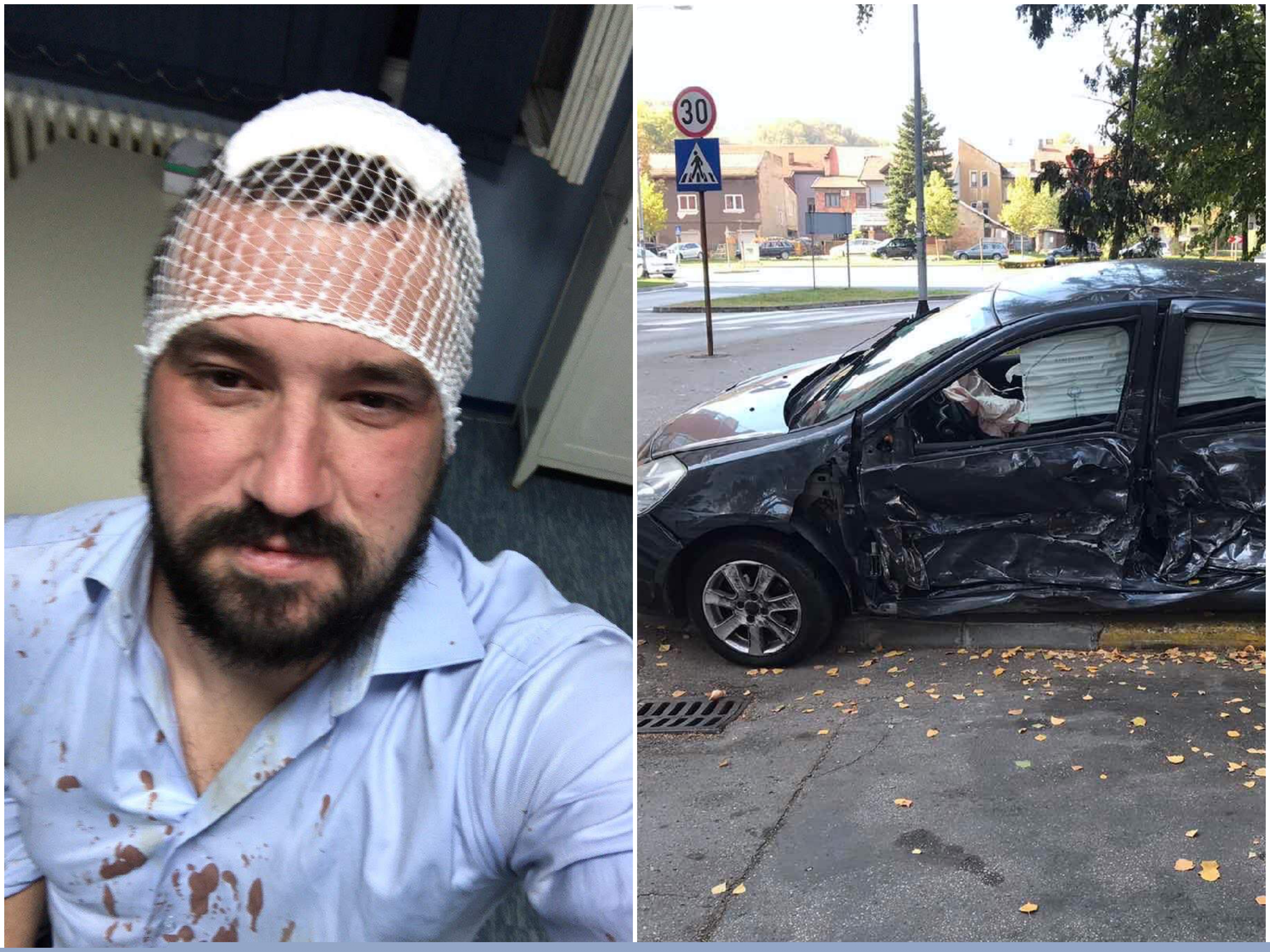Zlatan Smajlagić, vozač Renaulta, o stravičnoj nesreći: Budi me slika farova kako idu prema meni