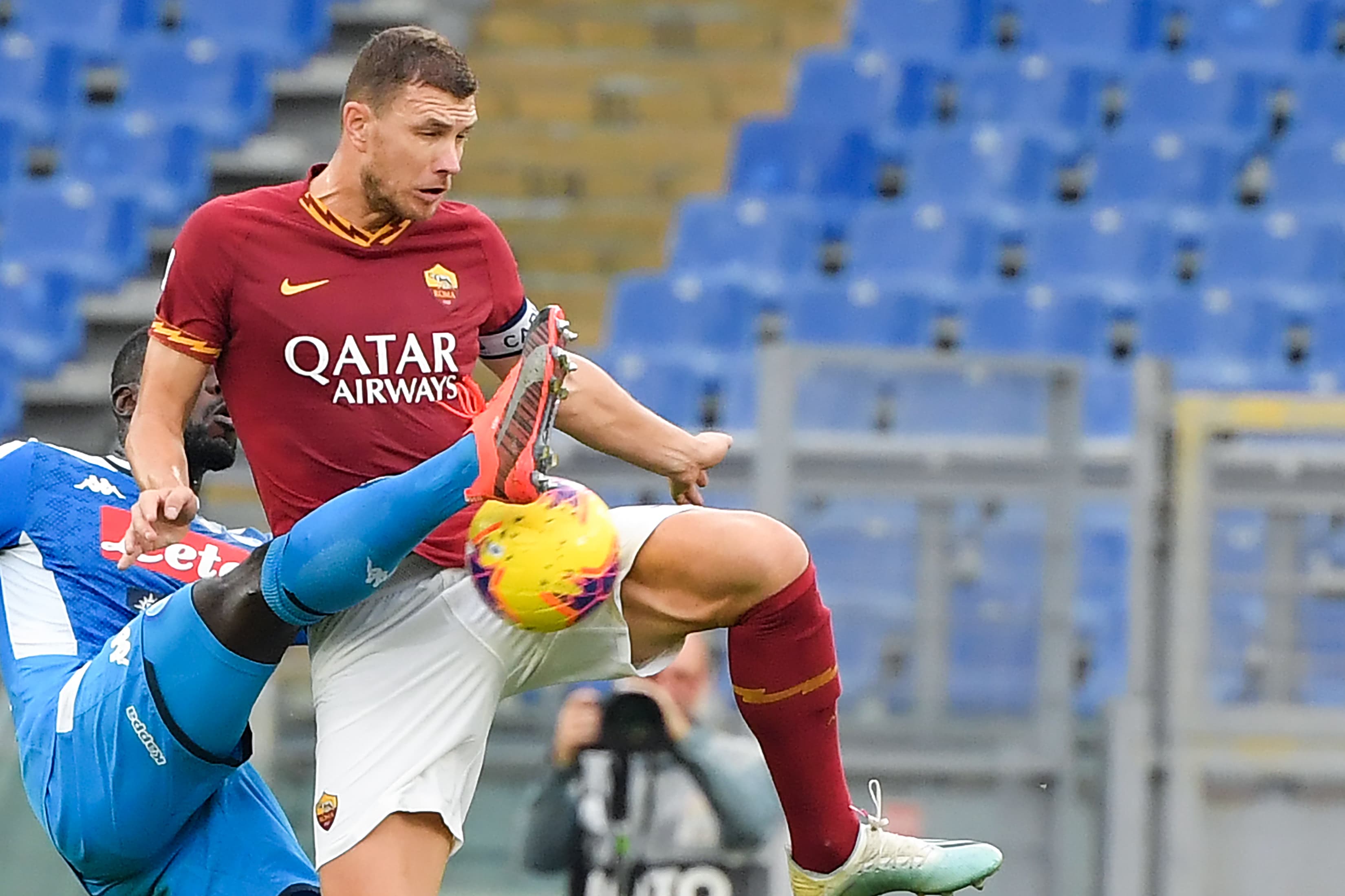 Roma pobijedila Napoli, Džeko kapitenski, odigrao cijeli meč bez maske na licu