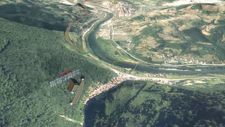 Svečani početak radova na tunelu Zenica, na poddionici Ponirak - Vraca