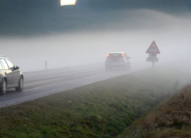 Vozite pažljivo: Magla, mokra cesta i odroni