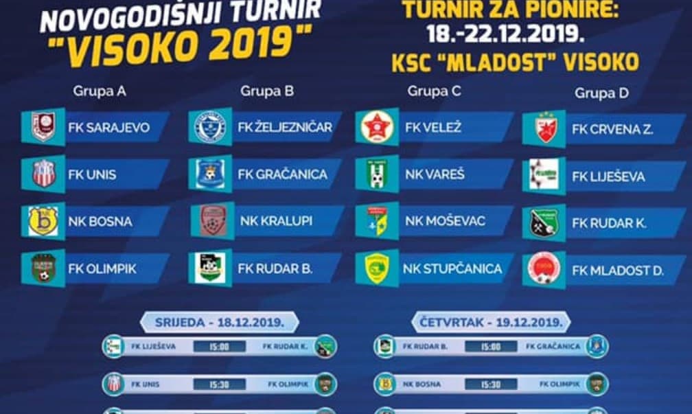 Crvena zvezda dolazi u Visoko