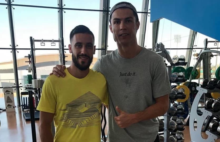 Džumhur u teretani s Ronaldom: Naš teniser jednom riječju opisao Portugalca