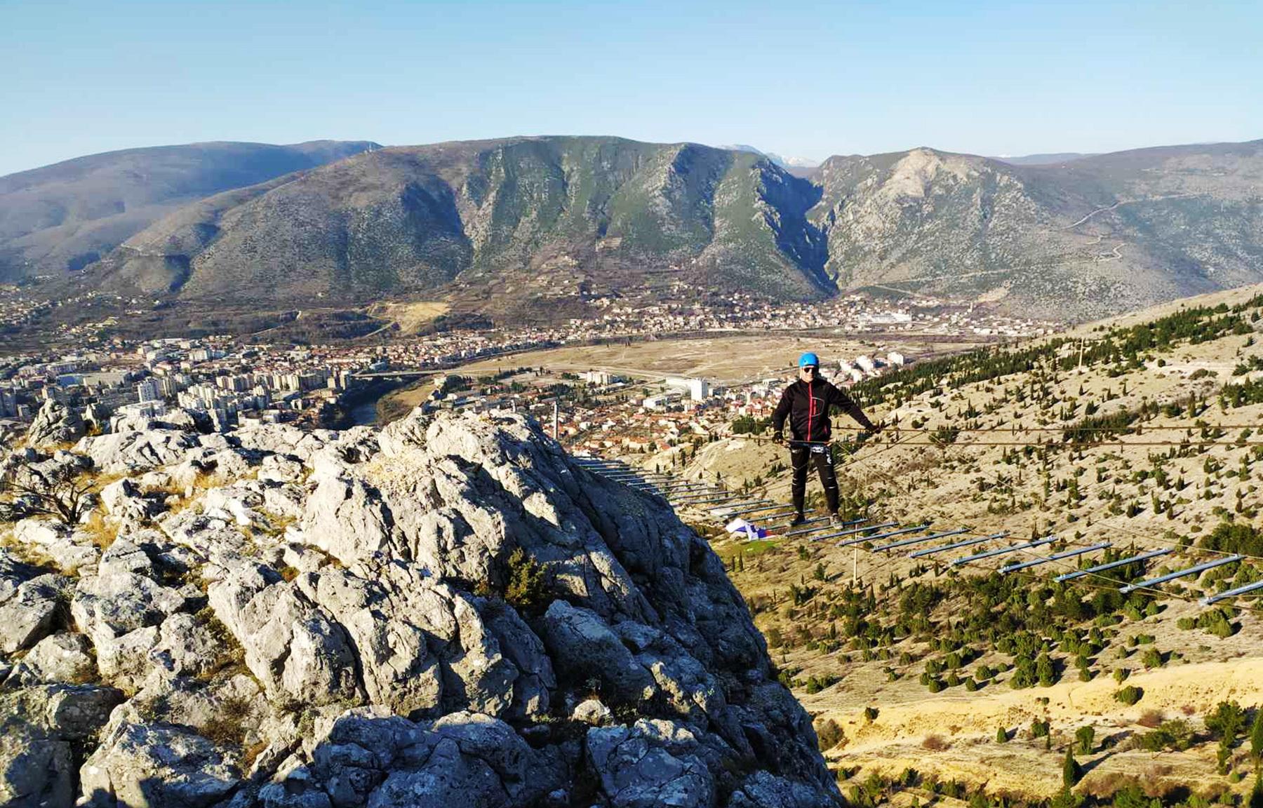 ’Via Ferata Fortica’ s čeličnim mostom za avanturiste željne adrenalina