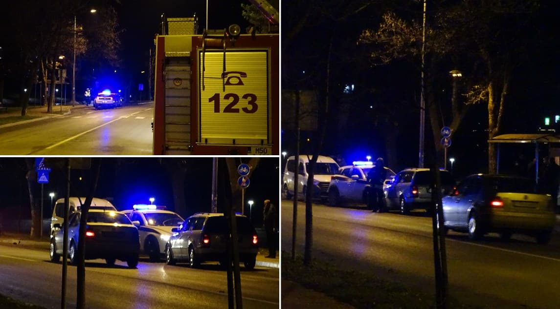 Filmske scene u Zenici: Odbacio oružje, policija okupirala Bulevar, vatrogasci silaze u hladnu rijeku