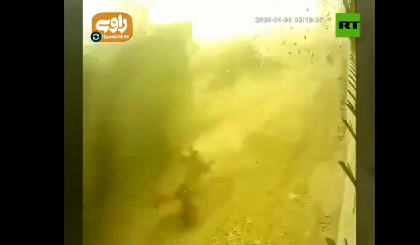 Procurio video: Pogledajte trenutak pada ukrajinskog aviona u Iranu