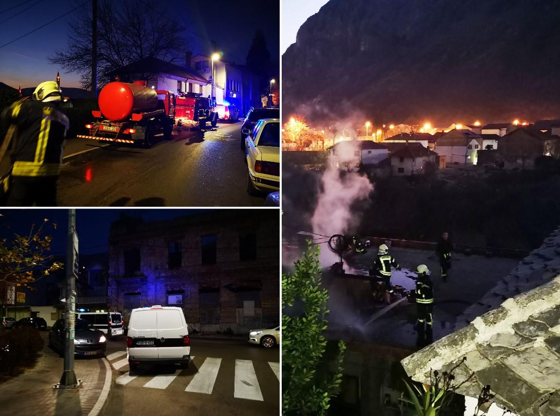 Planula kuća u blizini Starog mosta u Mostaru