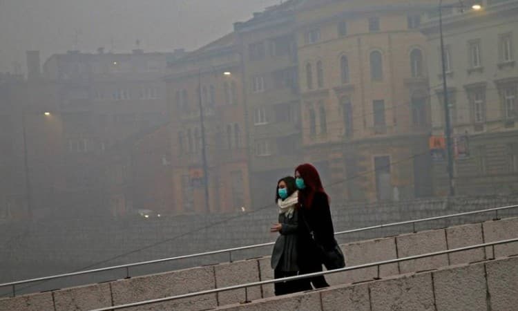 Variranje koncentracija PM10 u zraku u svim zonama KS