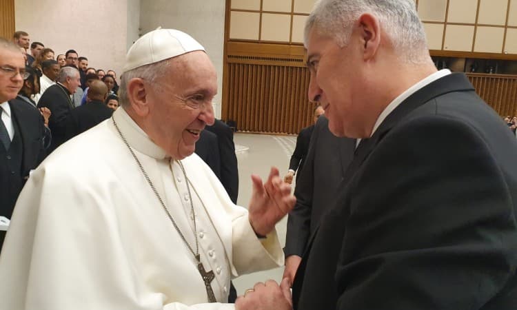 Čović na audijenciji kod pape Franje