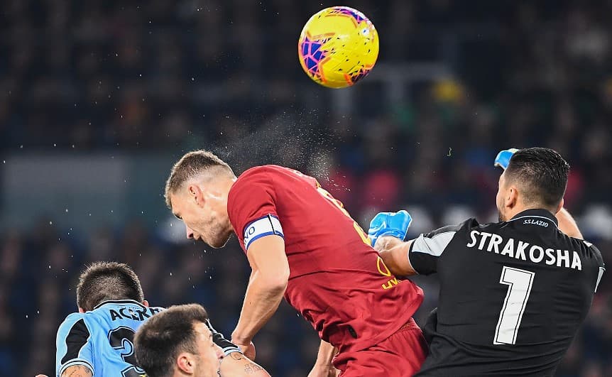 Edin Džeko pogodio za vodstvo Rome, Lacio se brzo vratio u meč