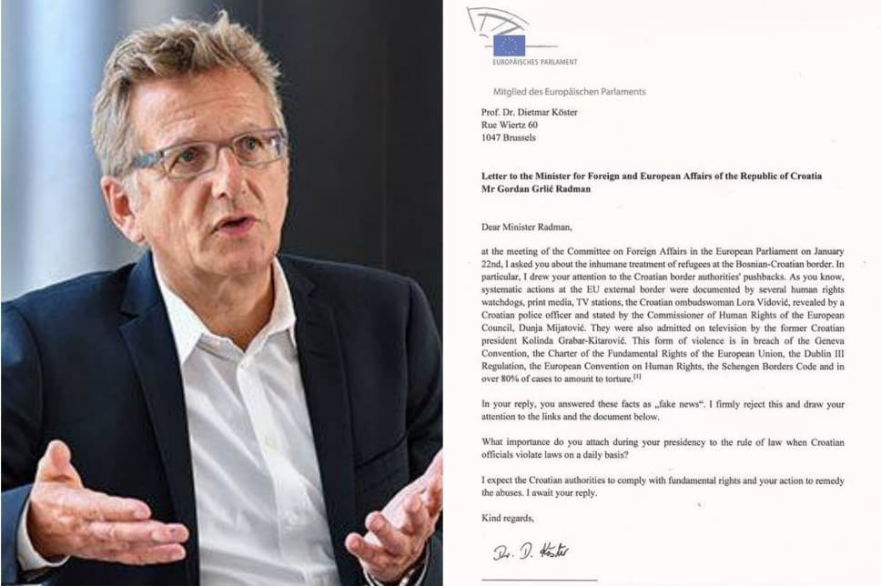 Hrvatski ministar tvrdi da je mučenje migranata na granici s BiH "fake news"
