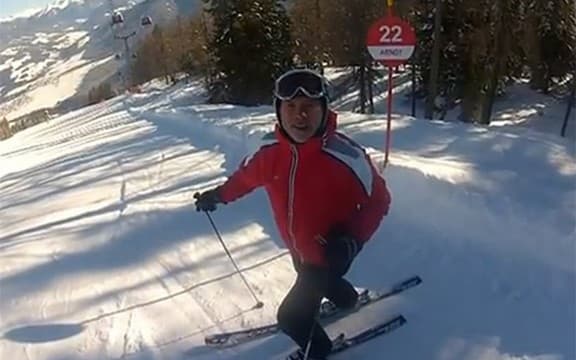 Dino Merlin uživa na skijanju u Italiji
