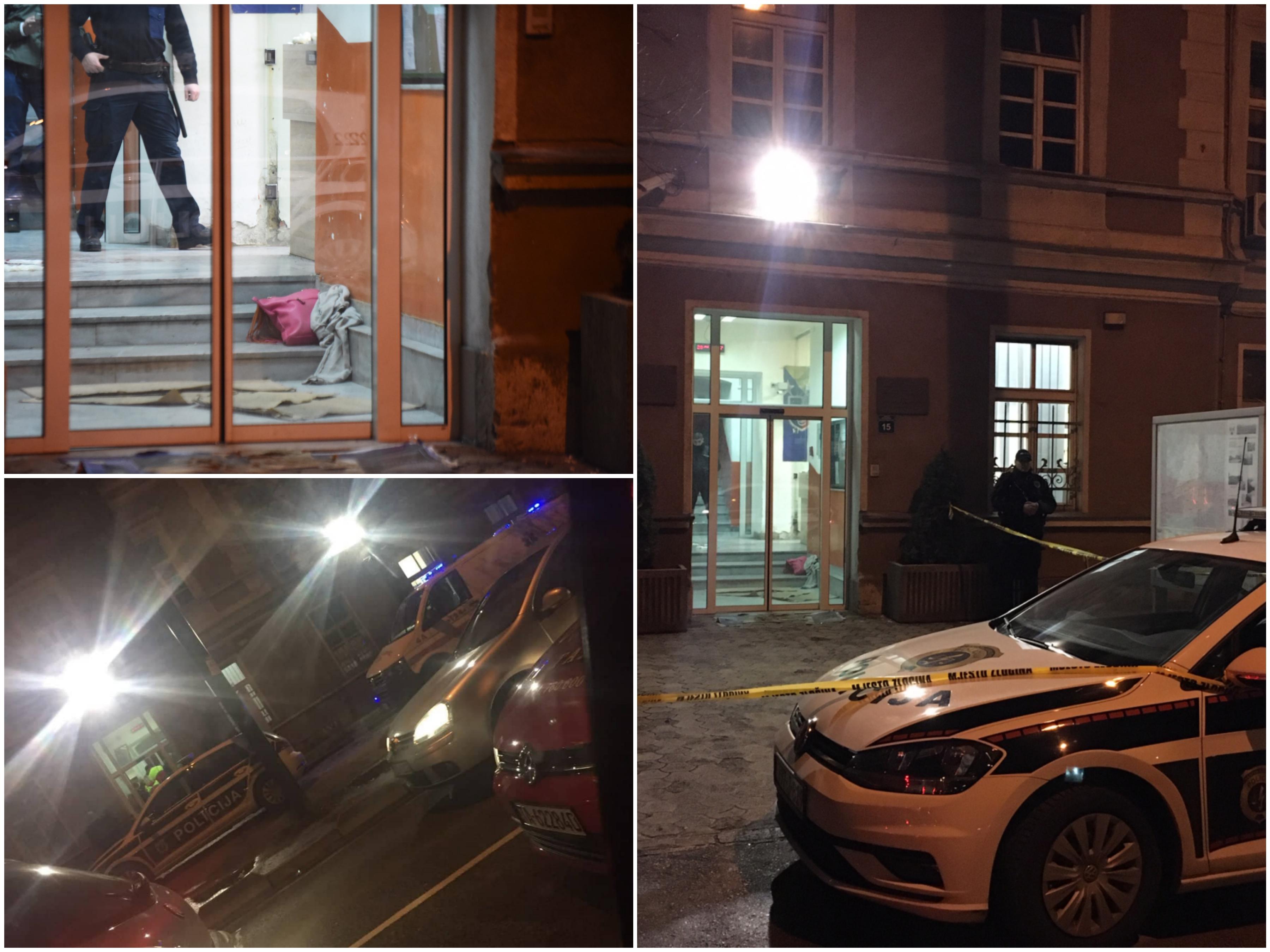 Drama u Sarajevu: Nožem napadnut policajac ispred Policijske stanice Novo Sarajevo