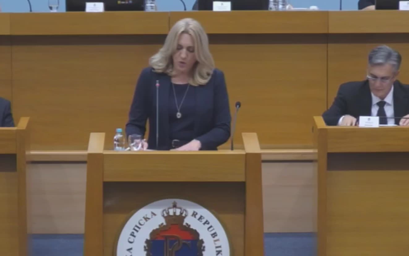 Skandalozan govor Željke Cvijanović na sjednici NSRS: BiH je u krizi