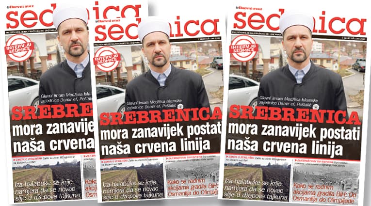 Glavni imam Medžlisa IZ Damir ef. Peštalić: Srebrenica mora zanavijek postati naša crvena linija