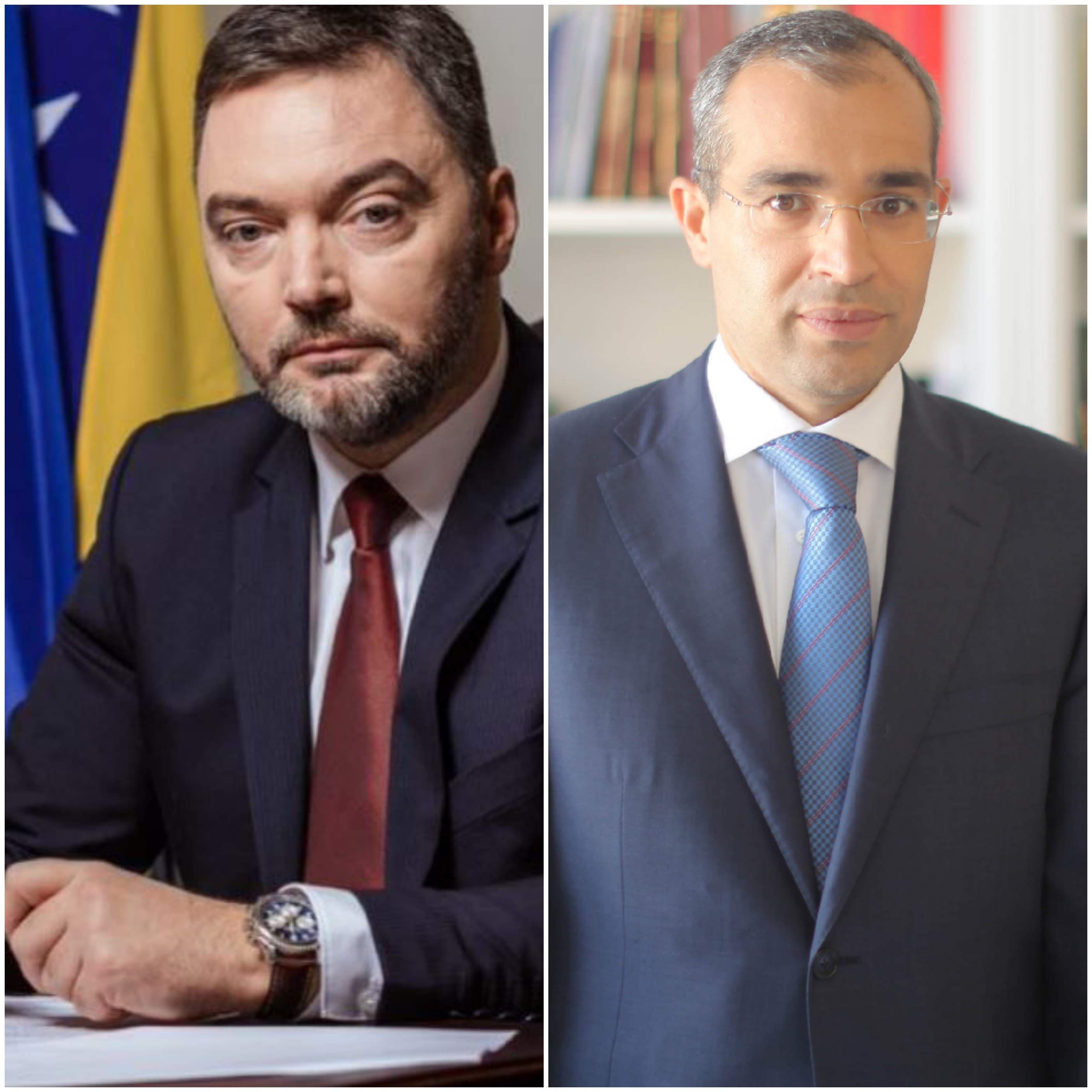 Košarac i Džabarov o mjerama borbe protiv pandemije koronavirusa