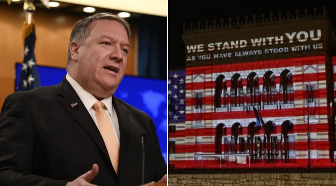 Majk Pompeo podijelio fotografiju sarajevske Vijećnice