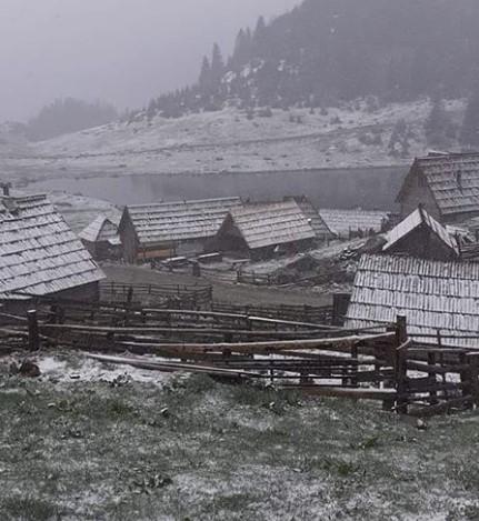 Širom Bosne i Hercegovine padao snijeg