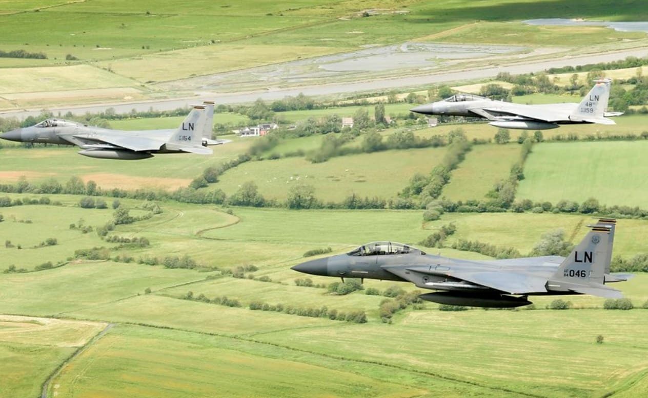 Američki F-15 se srušio u Sjeverno more