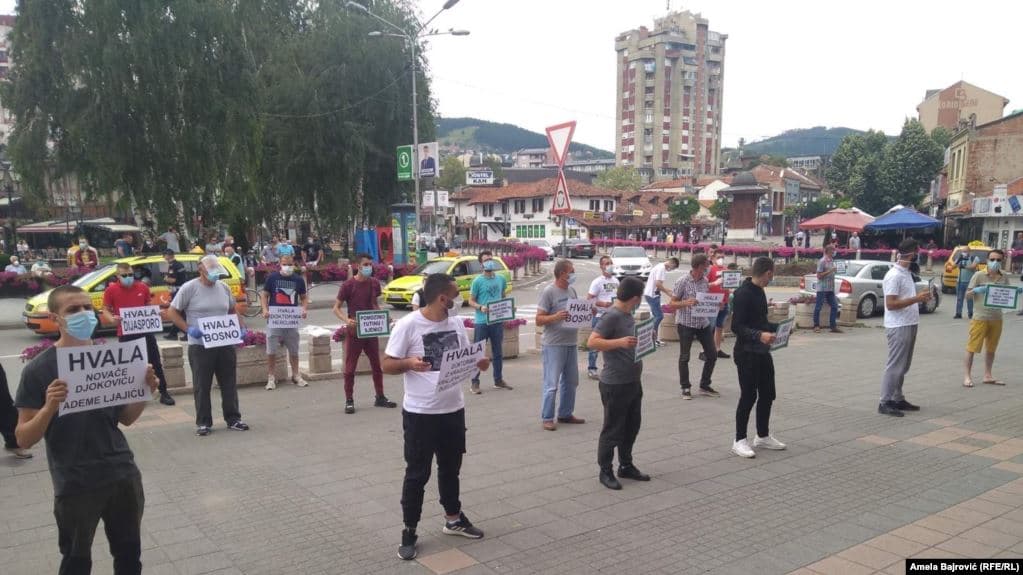 Održan protest građana u Novom Pazaru: Mi nismo građani drugog reda