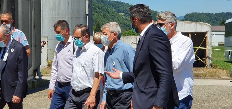 Džaferović i Koč posjetili Memorijalni centar Potočari
