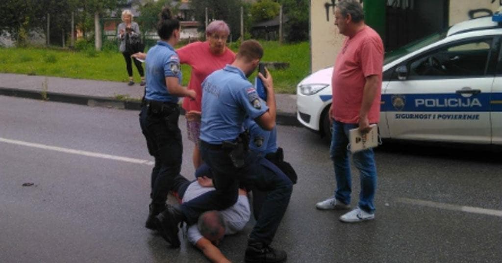 Hrvatska: Objavljen video hapšenja čovjeka koji je spasio Trnje od poplave
