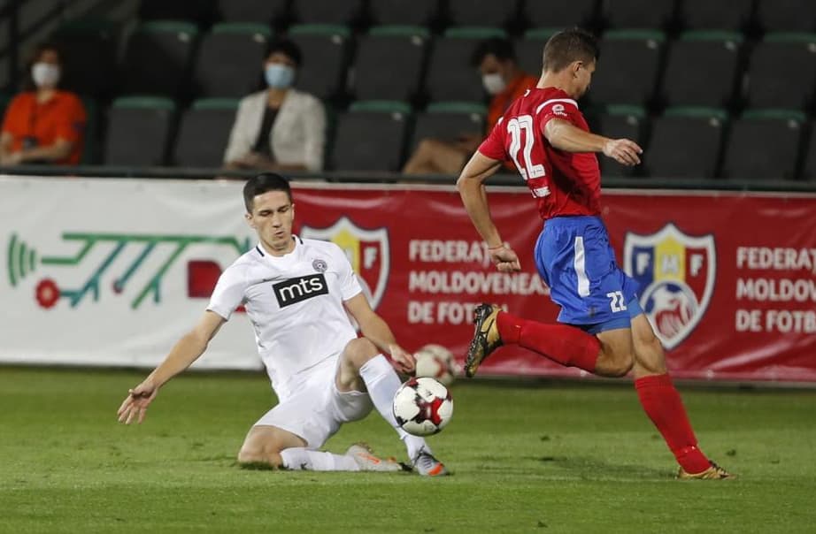 Partizan se mučio u Kišinjevu, Natho s penala spriječio bruku