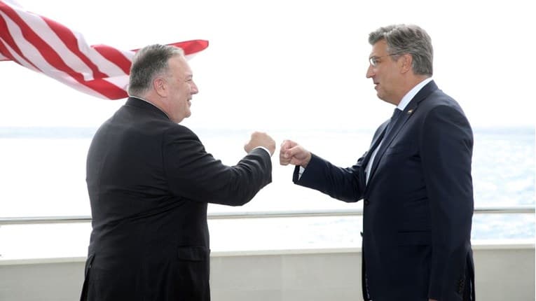 Pompeo i Plenković razgovarali i o BiH