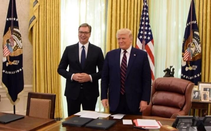 Tramp pisao Vučiću: Radujem se stvaranju sigurnijeg i prosperitetnijeg regiona