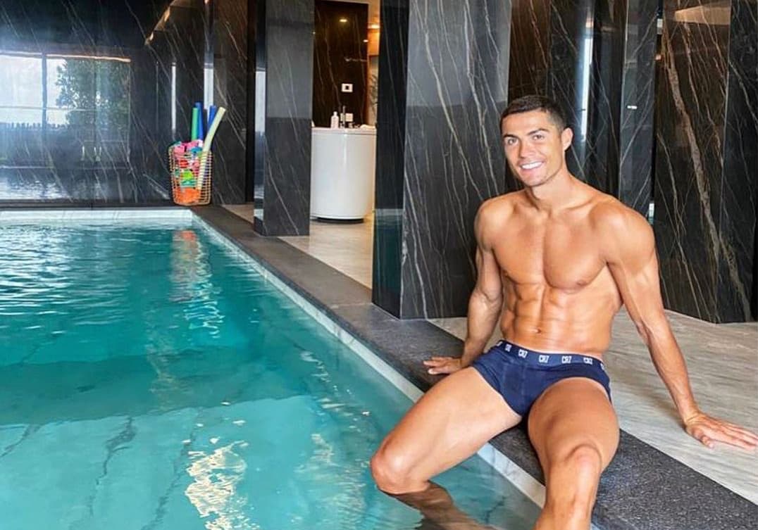 Ronaldo iz bazena poslao poruku ministru Spadafori