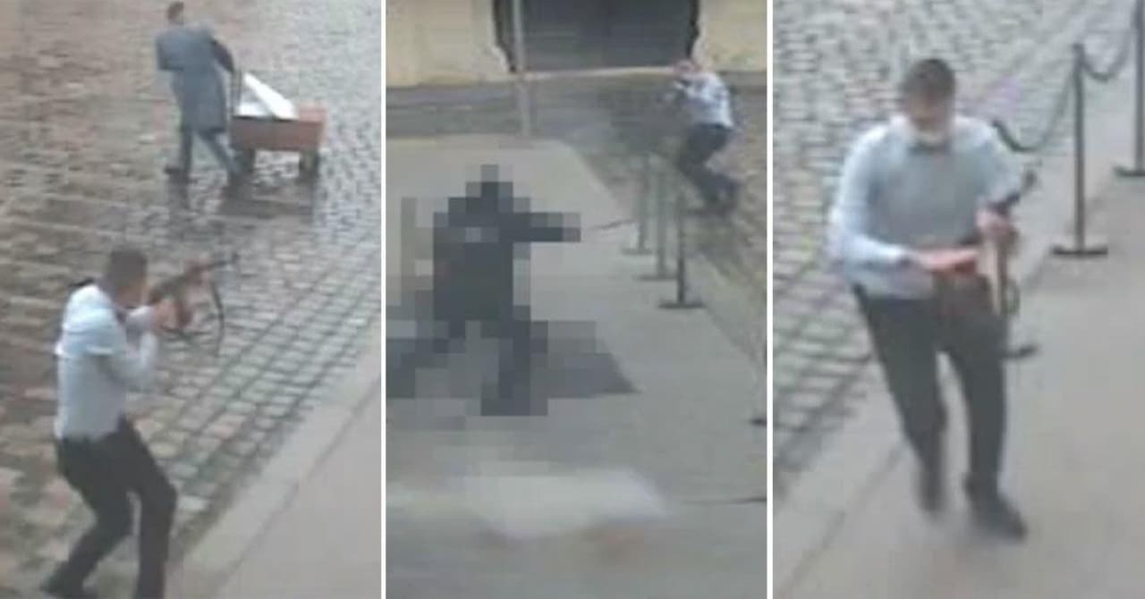 Objavljen snimak napada u Zagrebu: Meci letjeli na sve strane, civili pokušavali pobjeći