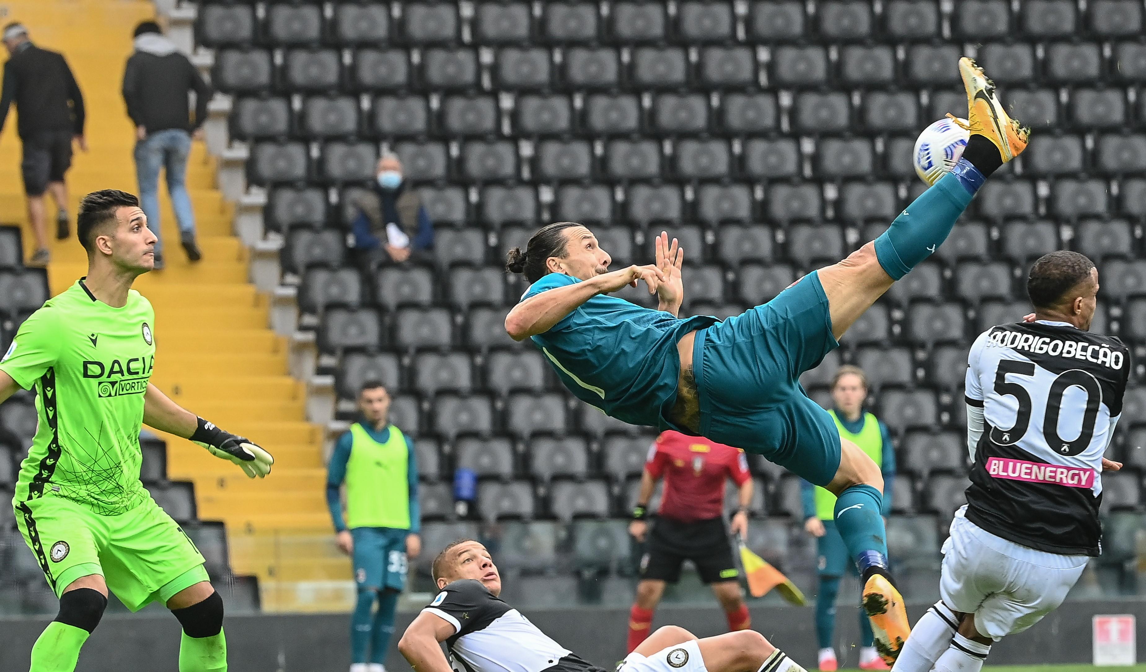 Ibrahimović nakon gola "makazicama": Zašto bi trčao kad možeš letjeti?