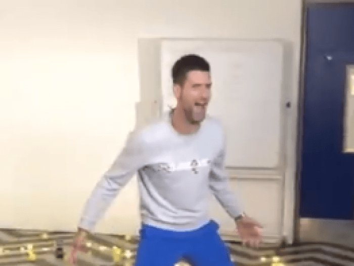 Novak Đoković imitirao Kristijana Ronalda