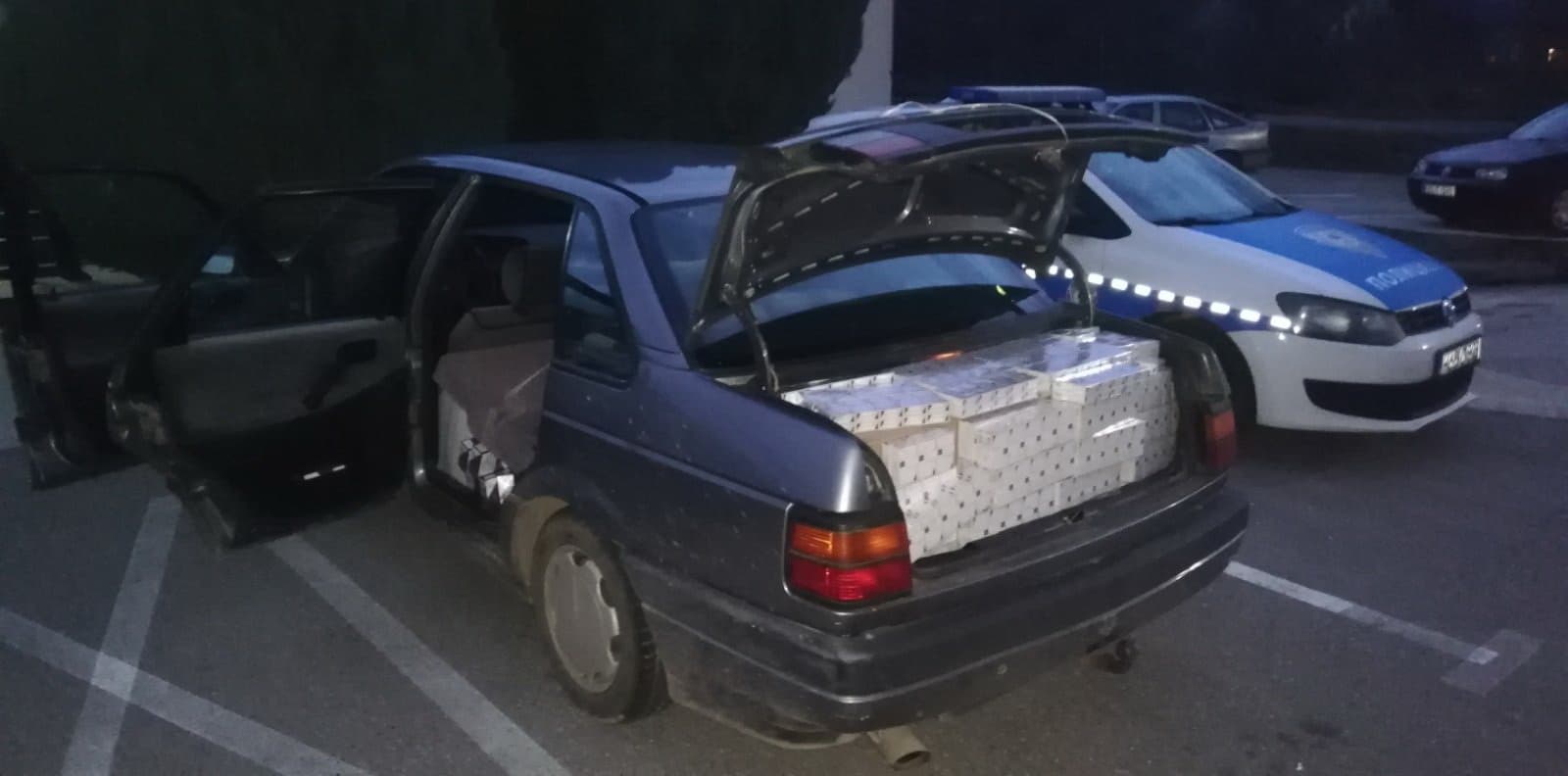 U Berkovićima oduzeto 6.460 paklica cigareta