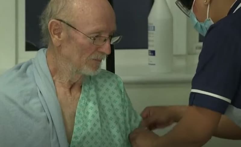 Muškarac koji je drugi primio cjepivo u Britaniji, zove se Vilijam Šekspir