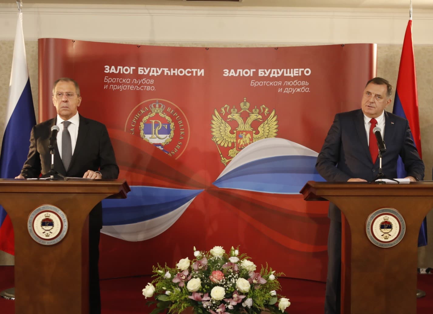 Dodik nakon sastanka sa Lavrovom: Svi zakoni koje je nametnuo visoki predstavnik moraju biti ukinuti