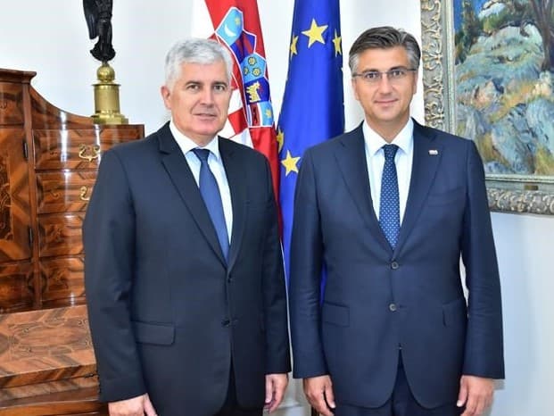 Čović i Plenković: Nakon 12 godina, ovi izbori su od velike važnosti za Hrvate na području Mostara