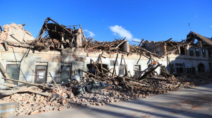 A new strong earthquake near Petrinja was of magnitude 5.3 on the Richter scale