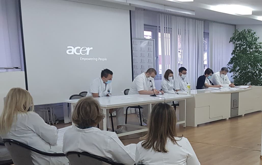 U Covid odjelu Opće bolnice 33 hospitalizirana pacijenta