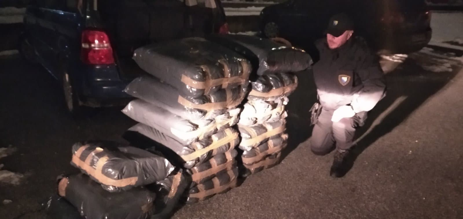 Zaplijenili 280 kilograma duhana