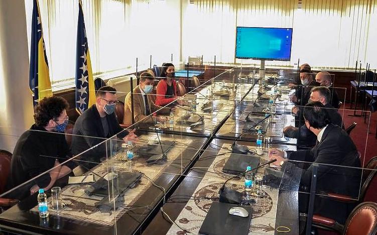 Novalić, Forto, Šteta i Čampara razgovarali o važnim projektima u Kantonu Sarajevo