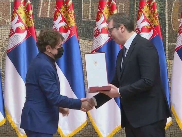 Bregović nakon što mu je Vučić uručio odlikovanje: Imao sam čast primiti Karađorđevu zvijezdu